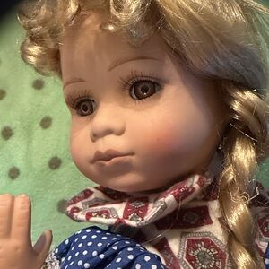 Vintage Porcelain Doll